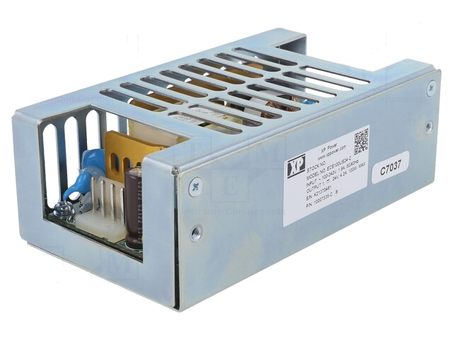 Voedingseenheid: schakelende; open; 100W; 80÷264VAC; OUT: 1; 24VDC Voedingseenheid: schakelende; open; 100W; 80÷264VAC; OUT: 1; 24VDC